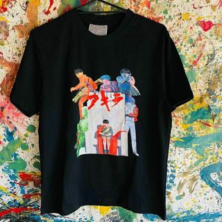 AKIRA 王座 Tシャツ リプリント 半袖 メンズ アキラ 漫画 新品 アニメ(Tシャツ/カットソー(半袖/袖なし))