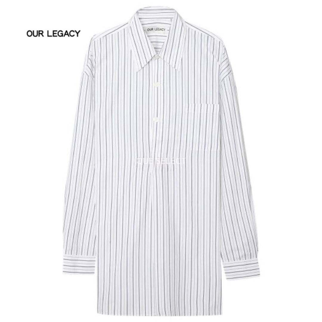 新品未使用　23SS OUR LEGACY STRIPE SHIRT