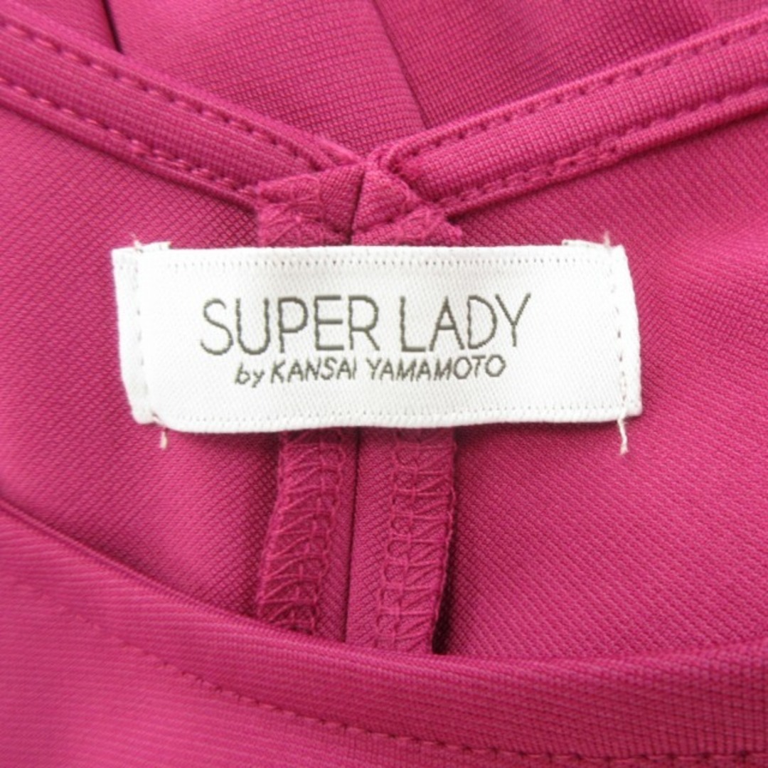 カンサイ KANSAI SUPER LADY ワンピース ロング ピンク LL 7