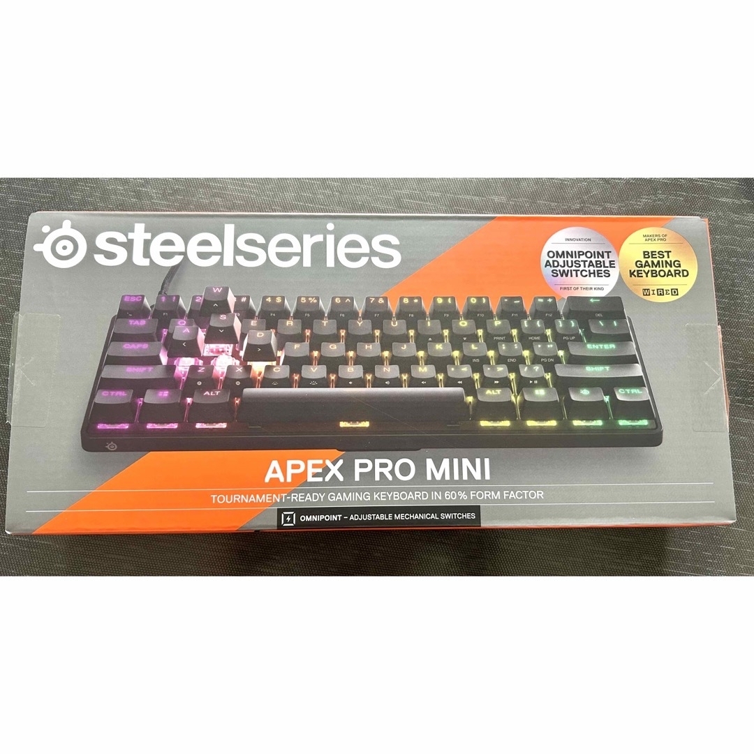 SteelSeries Apex Pro Mini ゲーミングキーボード-