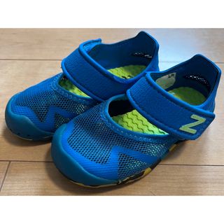 ニューバランス(New Balance)のニューバランス　キッズサンダル　ブルー　16センチ(サンダル)