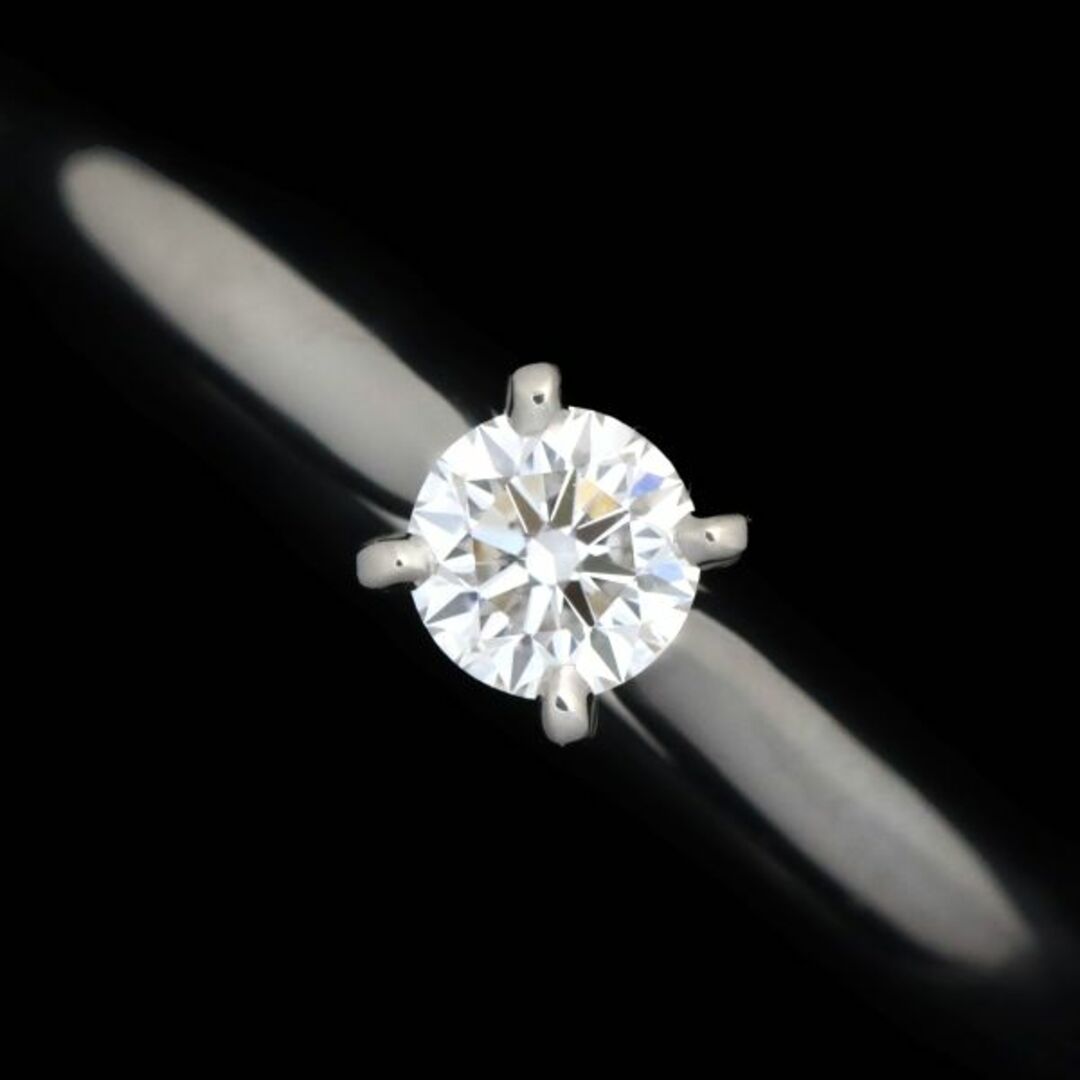 カルティエ Cartier ソリテール ダイヤ 0.23ct D/VVS2/EX #51 リング Pt プラチナ 指輪【鑑定書付き】VLP 90190885 3