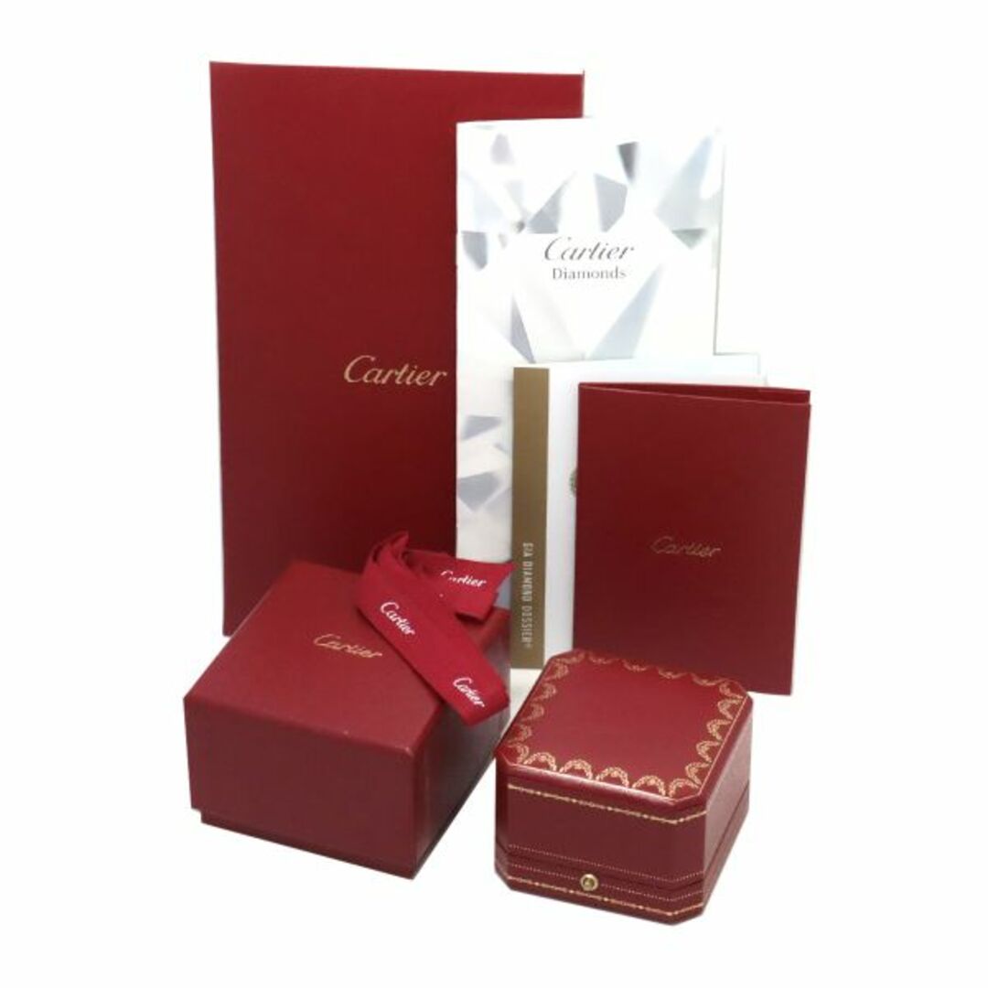 カルティエ Cartier ソリテール ダイヤ 0.23ct D/VVS2/EX #51 リング Pt プラチナ 指輪【鑑定書付き】VLP 90190885 6