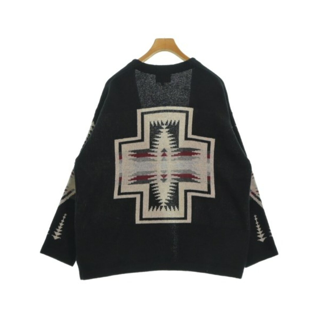 PENDLETON(ペンドルトン)のPENDLETON ペンドルトン カーディガン L 黒 【古着】【中古】 メンズのトップス(カーディガン)の商品写真