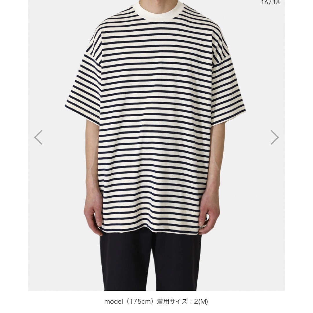 markaware BOX Tee S/S ボーダーTシャツ 4