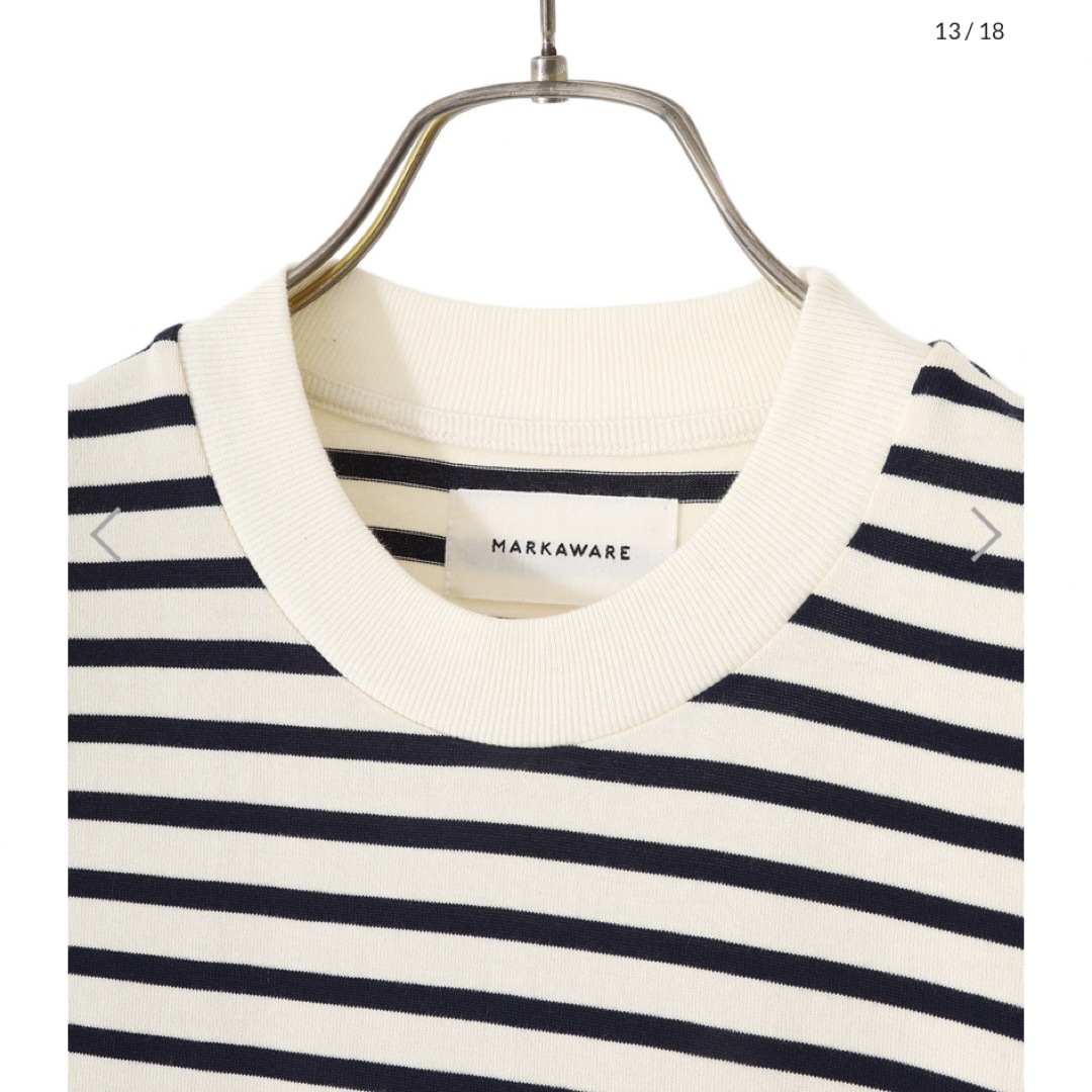 markaware BOX Tee S/S ボーダーTシャツ 2