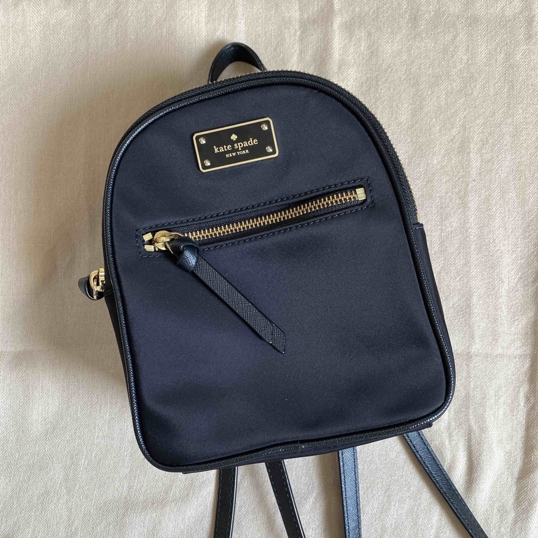 美品❤︎　kate spade NEW YORK  ミニリュック　バックパック　黒