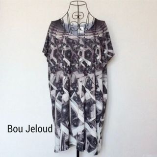 ブージュルード(Bou Jeloud)のBou Jeloud ブージュルード  幾何学模様が目を惹く チュニック(チュニック)