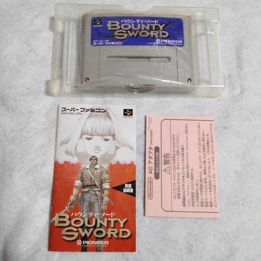 スーパーファミコン(スーパーファミコン)のバウンティ・ソード スーパーファミコン  エンタメ/ホビーのゲームソフト/ゲーム機本体(家庭用ゲームソフト)の商品写真