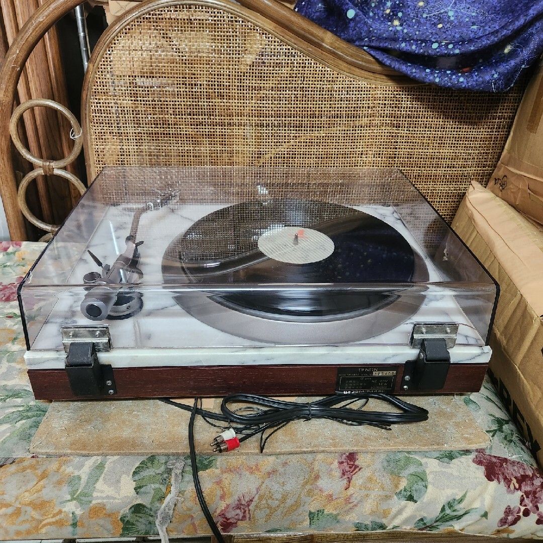 DENON - 希少!レストア大理石美品カートリッジ新品!DENONターン