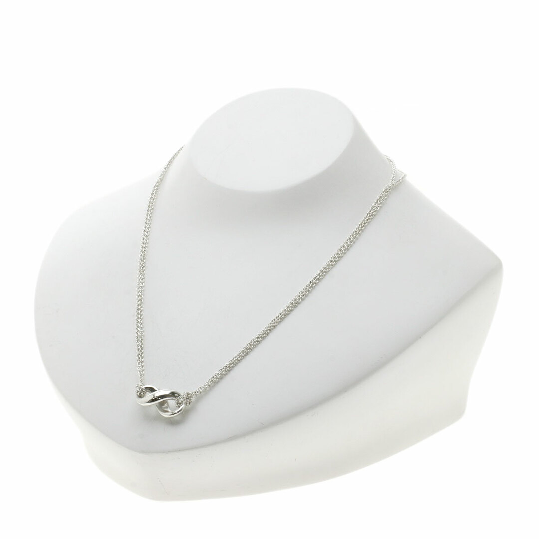 TIFFANY&Co. フィギュアエイト Wチェーン ネックレス SV レディース