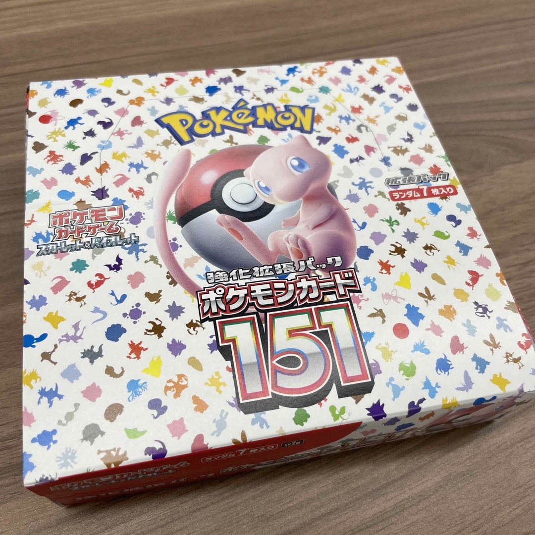 ポケモンカード　151 新品　BOX ボックス