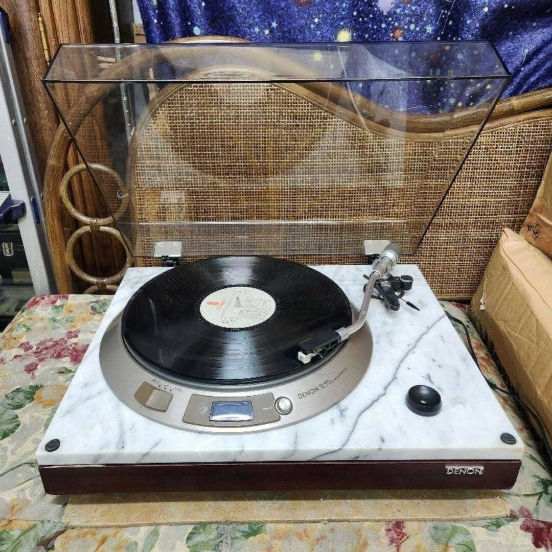 DENON - 希少!レストア大理石美品カートリッジ新品!DENONターン