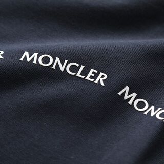 専用 33 MONCLER ネイビー クルーネック 長袖 Tシャツ size L