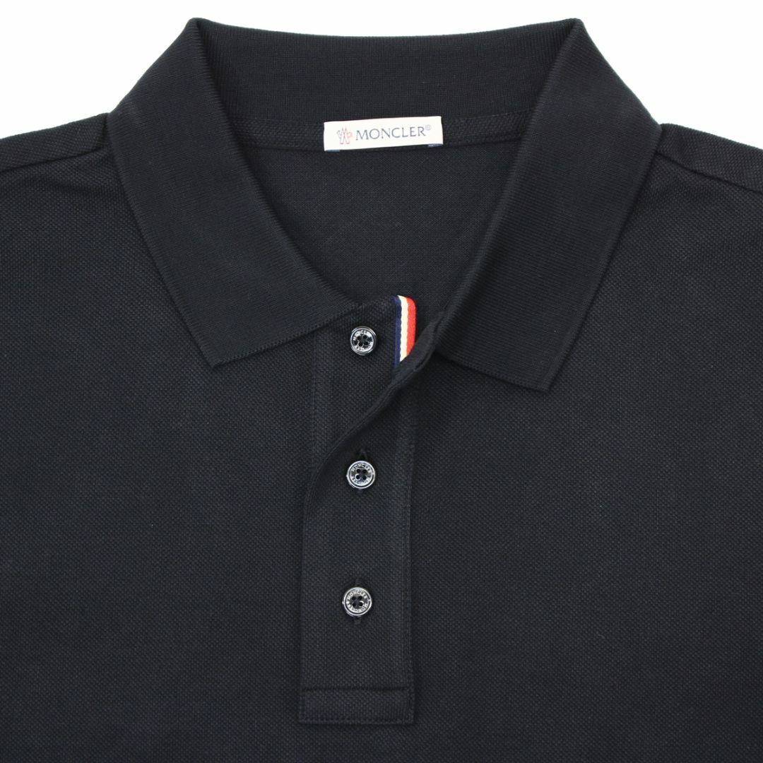 75 MONCLER モンクレール ネイビー 半袖 ポロシャツ size M