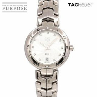 タグホイヤー(TAG Heuer)のタグ ホイヤー TAG Heuer リンク WAT1312.BA0956 6P ダイヤベゼル レディース 腕時計 11P ダイヤ デイト クォーツ LINK VLP 90196554(腕時計)