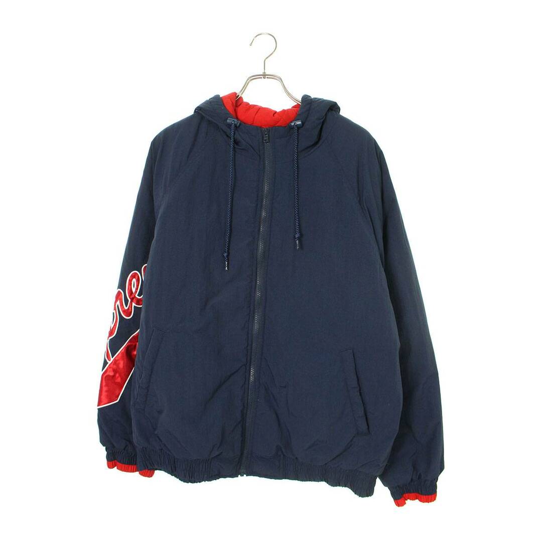 シュプリーム  18SS  Sleeve Script Sideline Jacket スリーブスクリプトナイロンブルゾン メンズ XL