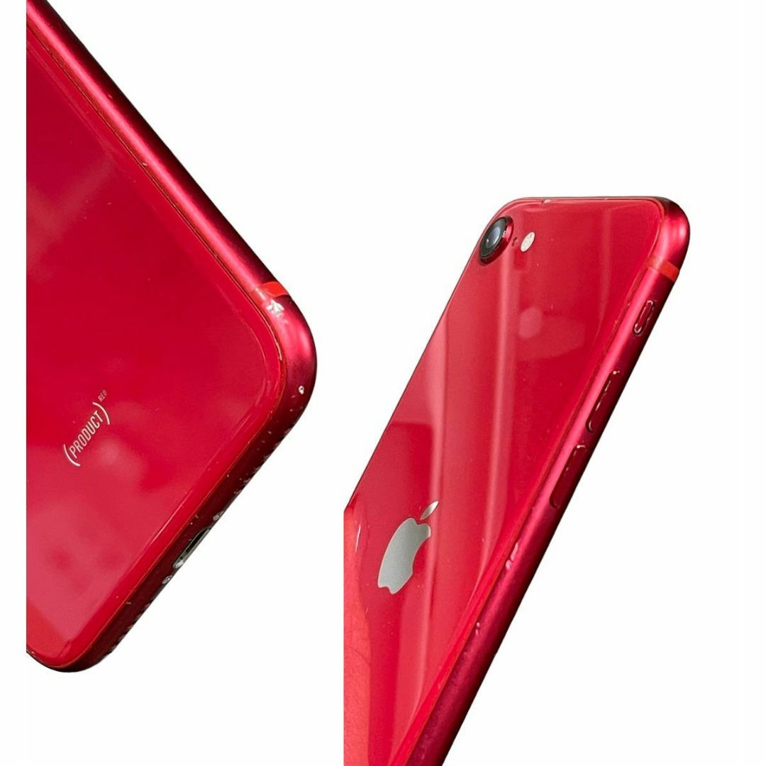 Apple(アップル)の★中古小傷あり Softbank iPhoneSE2 64GB 赤 送料無料★ スマホ/家電/カメラのスマートフォン/携帯電話(スマートフォン本体)の商品写真