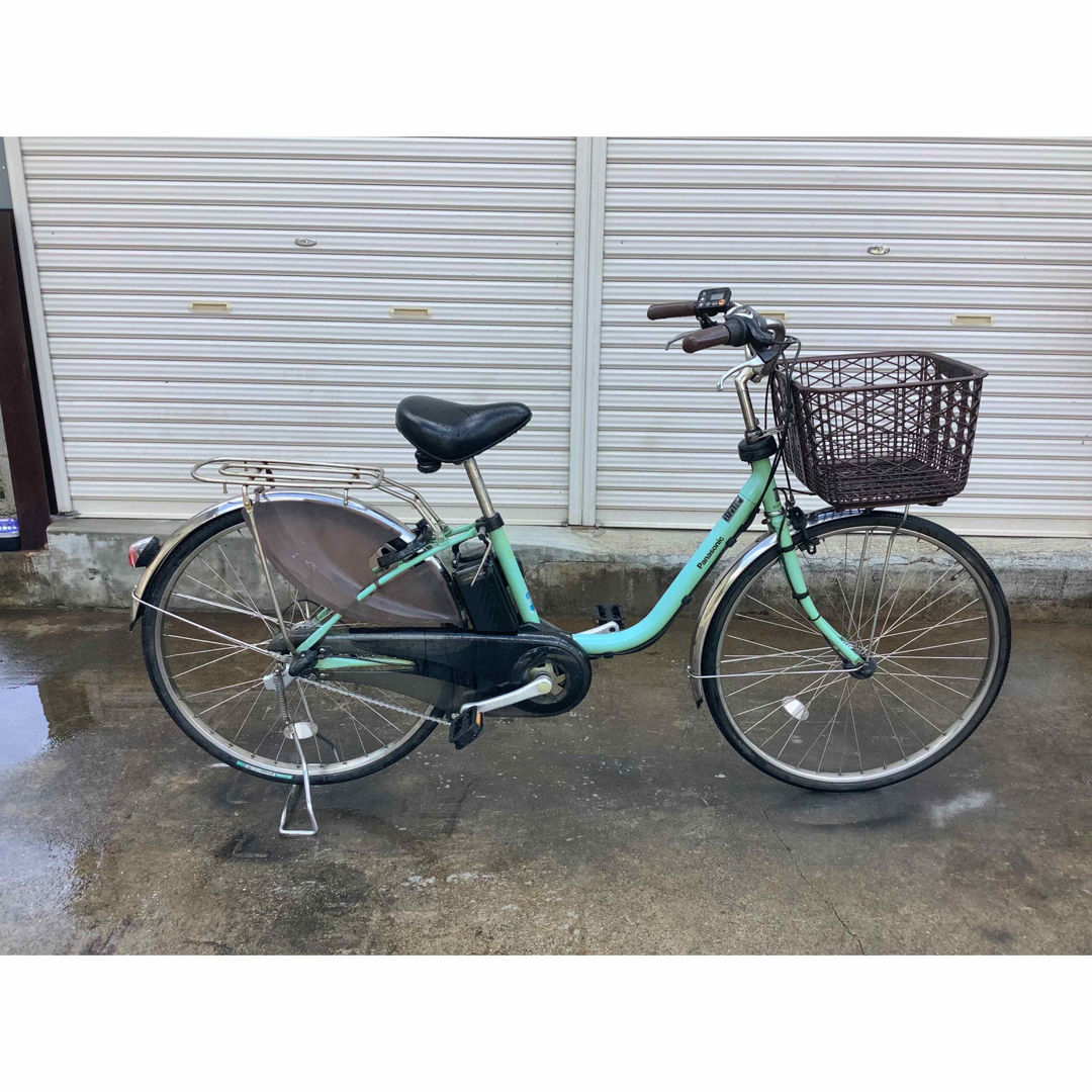 パナソニック最新機種電動アシスト自転車vivi 26インチグリーン