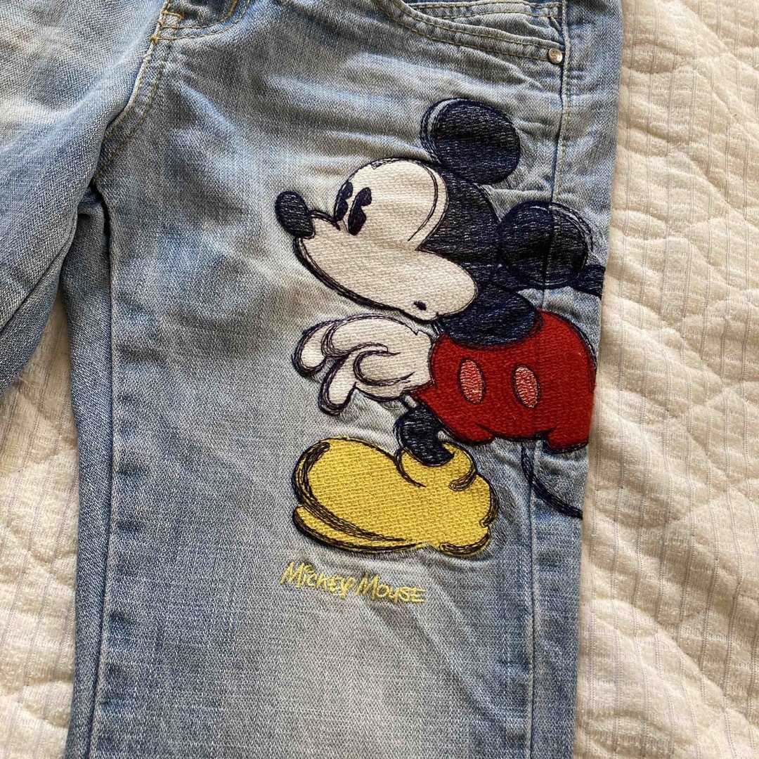 Disney(ディズニー)のディズニー　デニム　ジーンズ メンズのパンツ(デニム/ジーンズ)の商品写真