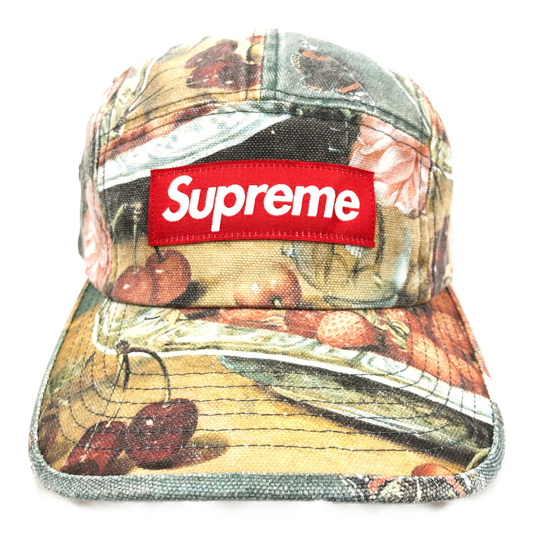 SUPREME シュプリーム 23SS Strawberries Camp Cap ストロベリー BOX ロゴ キャップ サイズフリー 正規品 / 31490