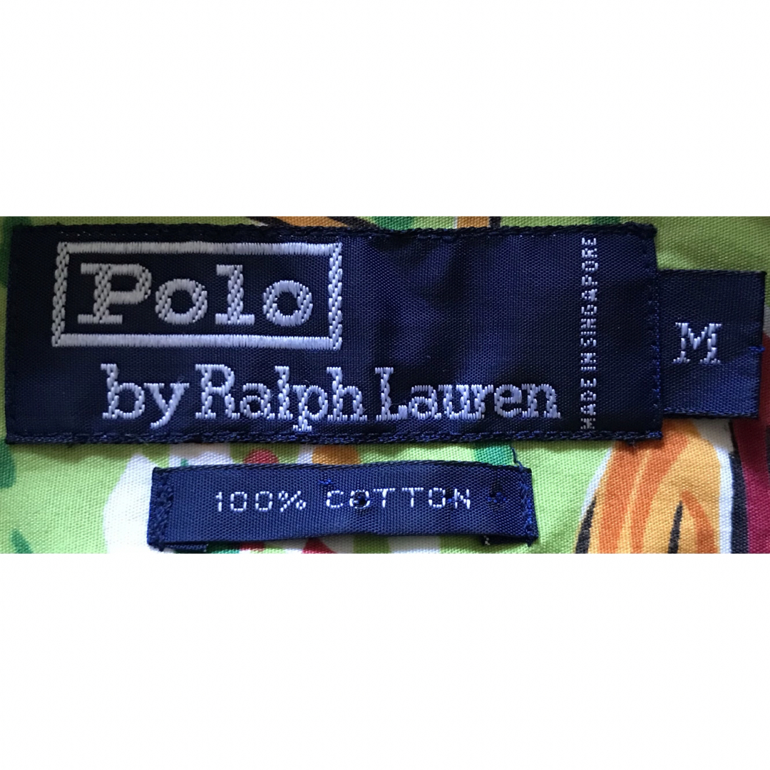 POLO RALPH LAUREN(ポロラルフローレン)の最高のリゾート柄 夏の主役服 90's ラルフローレン 開襟シャツ アロハシャツ メンズのトップス(シャツ)の商品写真