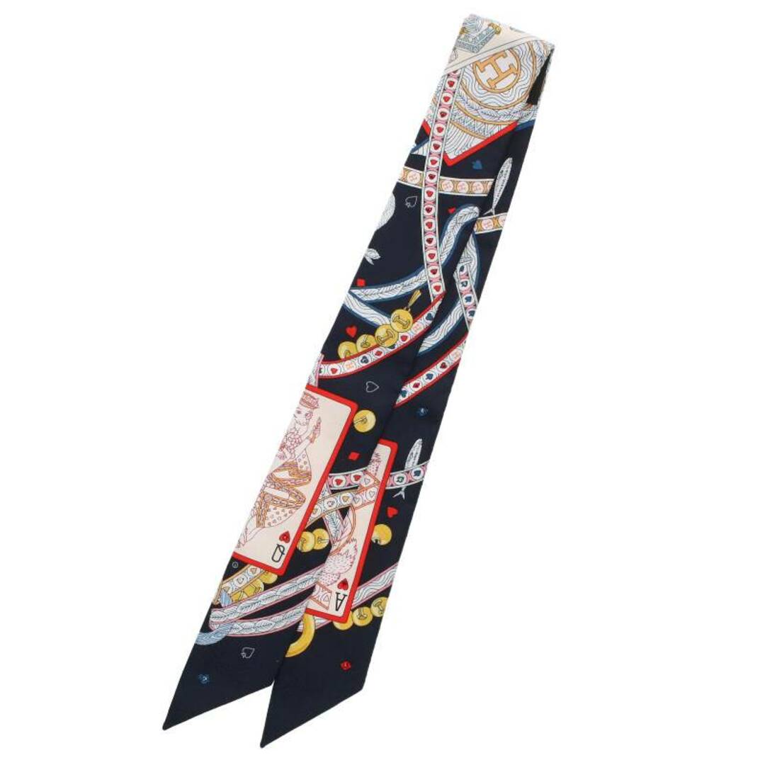 エルメス ツイリー ビジューピケ ハートのクイーンスカーフ メンズ
