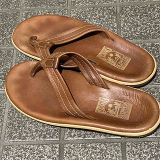 アイランドスリッパ(ISLAND SLIPPER)のisland slipper レザー サンダル サイズ 10 (28cm)(サンダル)