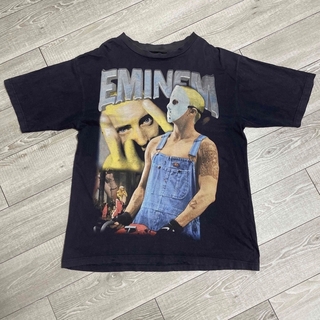 ミュージックティー(MUSIC TEE)のMarino Morwood Eminem エミネム ヴィンテージ加工 Tシャツ(Tシャツ/カットソー(半袖/袖なし))