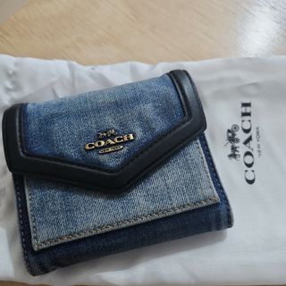 コーチ(COACH)のCOACH デニム地財布(財布)