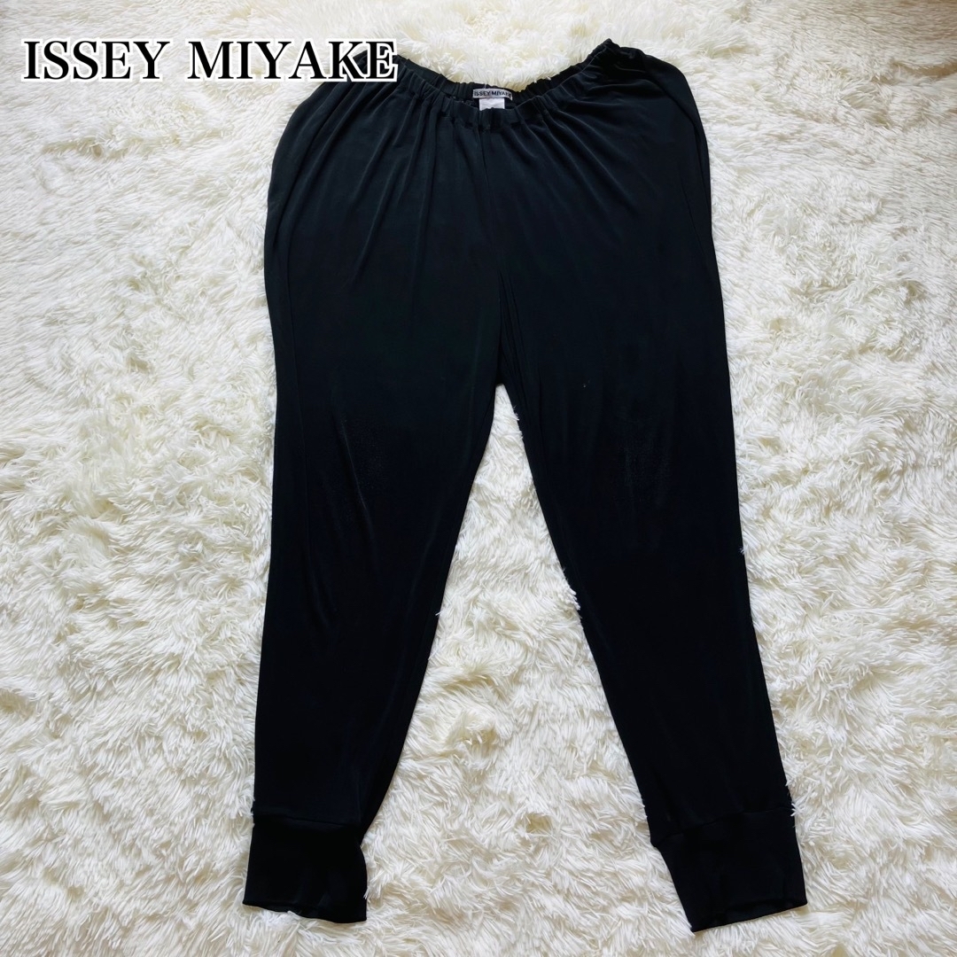 最安値2023 isseymiyake イッセイミヤケ ワイドパンツ(黒) zbxAV-m45329306001 