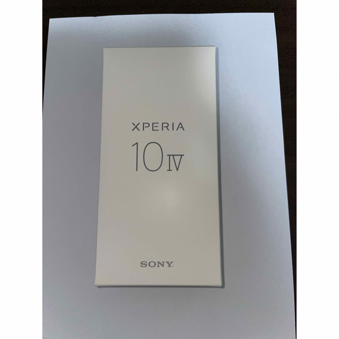 新品未開封　ソニー Xperia 10 IV ホワイト モバイル