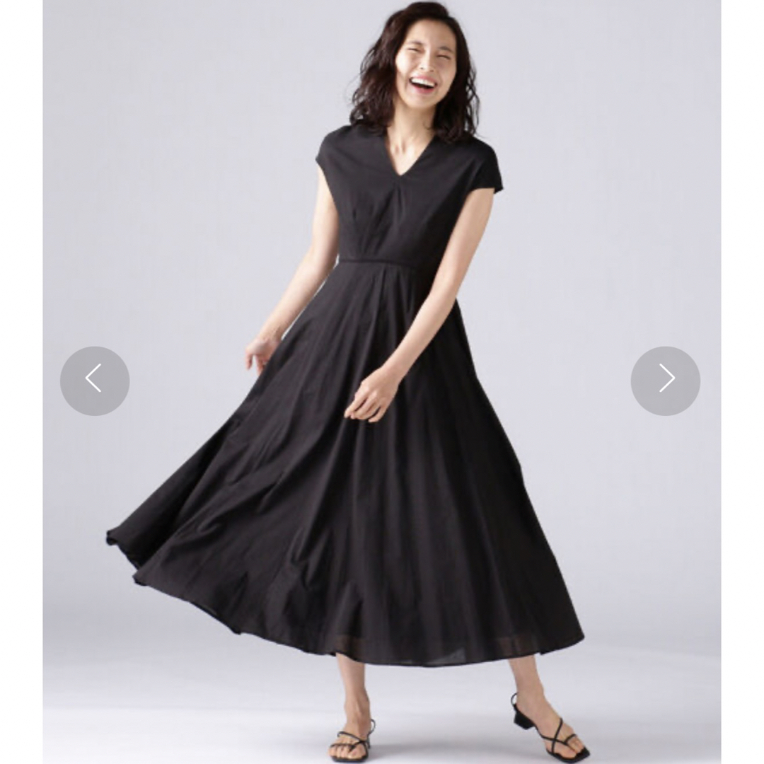 MARIHA(マリハ)のマリハ　MARIHA ワンピース　春の月のドレス　サイズ36 ブラック レディースのワンピース(ロングワンピース/マキシワンピース)の商品写真