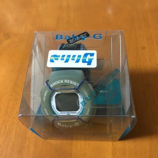 カシオ(CASIO)のCASIO Baby-G きりりGバージョンBG-270B-2ATベイビーブルー(腕時計(デジタル))