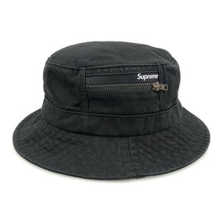 シュプリーム(Supreme)のSUPREME シュプリーム Zip Pocket Crusher クラッシャー ハット ブラック サイズM/L 正規品 / B4066(ハット)