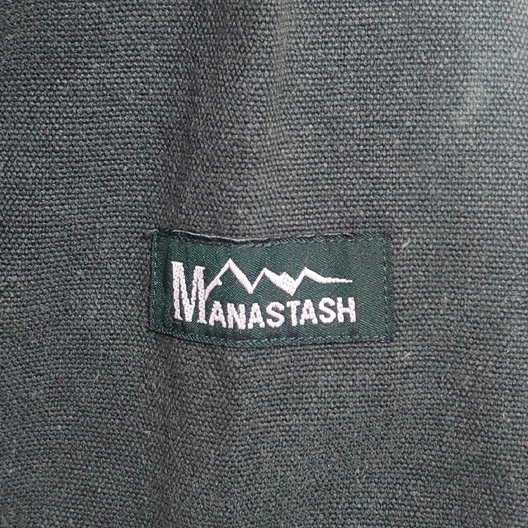 MANASTASH(マナスタッシュ)の★美品★マナスタッシュ　ヘンプジャケット　麻ジャケット　size Ｌ　グリーン メンズのジャケット/アウター(その他)の商品写真