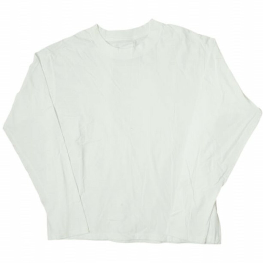 RE-PURPOSE リパーパス 日本製 SOLID L/S TEE ソリッドロングスリーブTシャツ L ホワイト 長袖 L'ECHOPPE レショップ トップス【RE-PURPOSE】