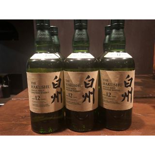 サントリー(サントリー)の白州　12年　６本(ウイスキー)