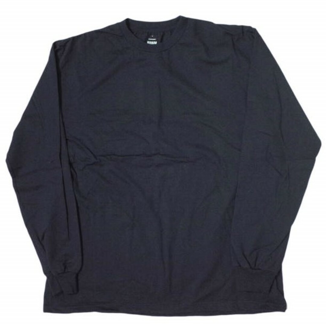 Graphpaper グラフペーパー 日本製 L/S Crew Neck Tee ロングスリーブクルーネックTシャツ 4 NAVY 長袖 丸胴 トップス【Graphpaper】