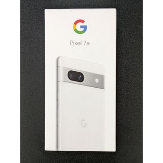 グーグルピクセル(Google Pixel)の[新品] Google Pixel 7a Snow(白) SIMフリー(スマートフォン本体)