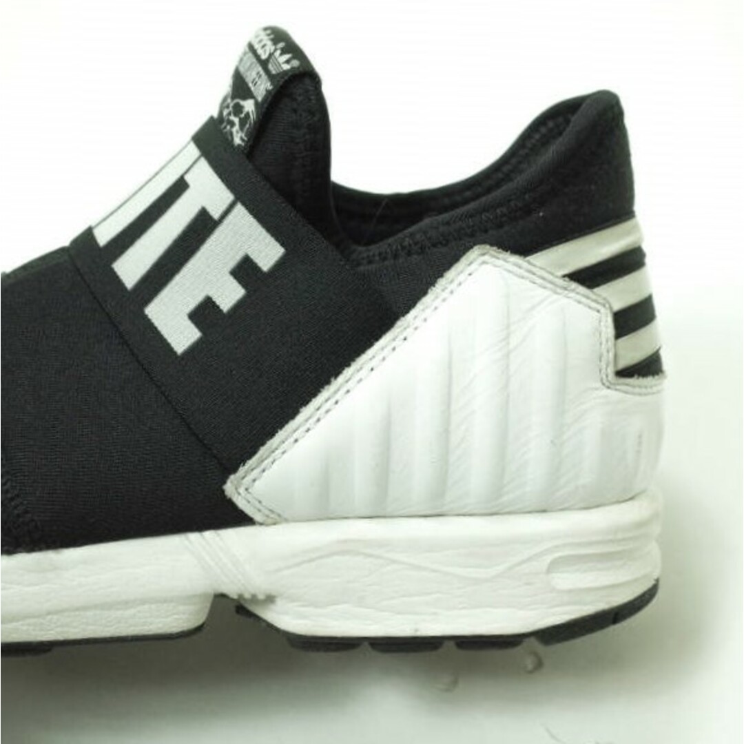 WHITE MOUNTAINEERING x adidas Originals ホワイトマウンテニアリング アディダス オリジナルス 別注 ZX  FLUX PLUS WM ゼットエックス プラス AQ3270 US9(27cm) BLACK/WHITE スリッポン スニーカー ...