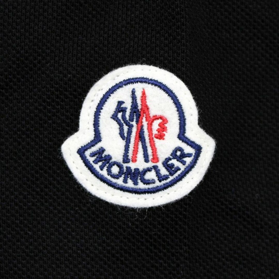 76 MONCLER ブラック 半袖 ポロシャツ size S | www.innoveering.net