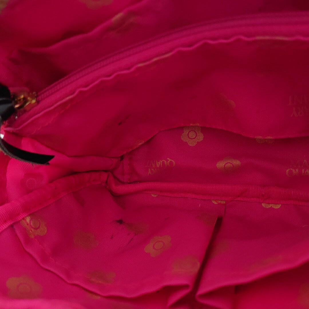 MARY QUANT(マリークワント)のマリークヮント ハンドルポーチ ピンク レディースのファッション小物(ポーチ)の商品写真