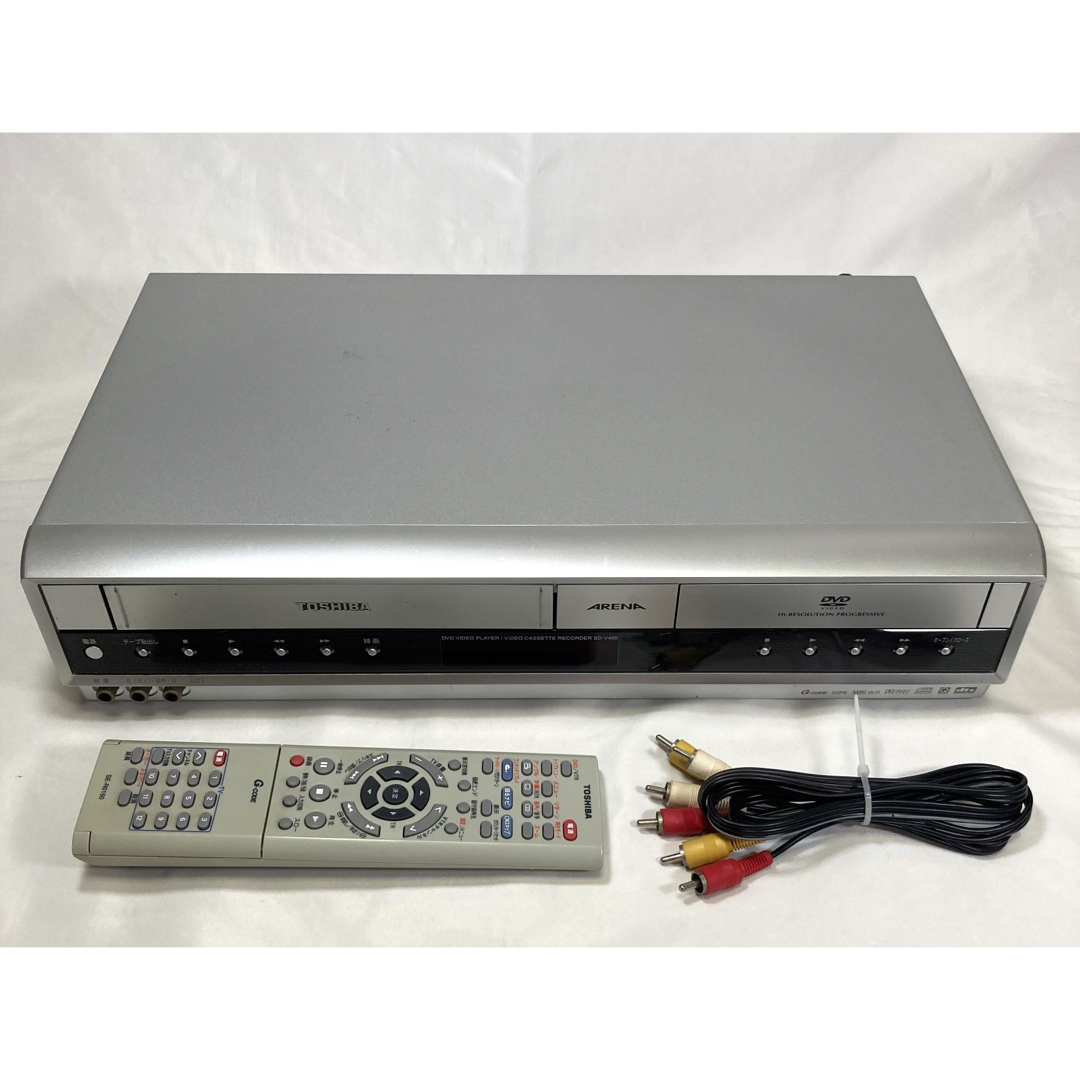 東芝 - 【整備済】東芝 Toshiba SD-V400 ビデオデッキ DVDの通販 by