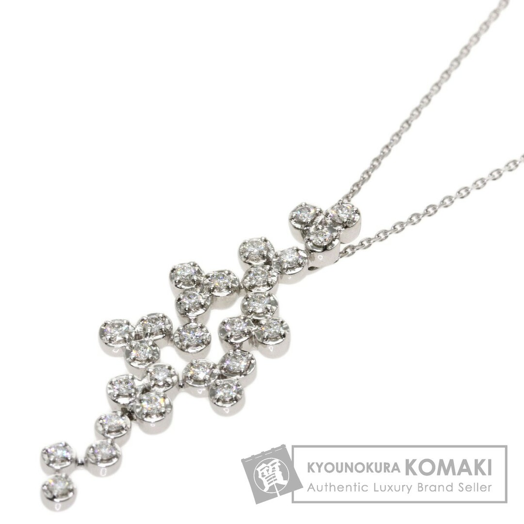 TASAKI ダイヤモンド ネックレス K18WG レディース