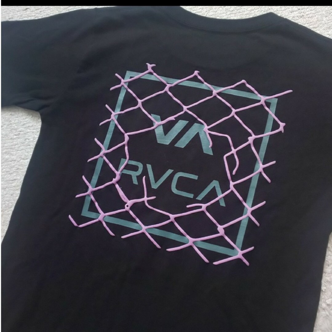 RVCA(ルーカ)のRVCA ﾛｺﾞ 半袖Tｼｬﾂ 未使用 140㎝ キッズ/ベビー/マタニティのキッズ服男の子用(90cm~)(Tシャツ/カットソー)の商品写真