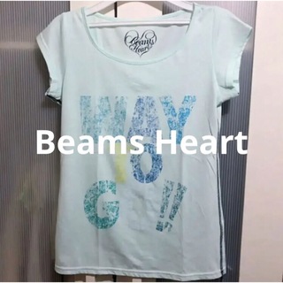ビームス(BEAMS)のBeams  半袖Tシャツ シャーベットグリーン　フリーサイズ(Tシャツ(半袖/袖なし))