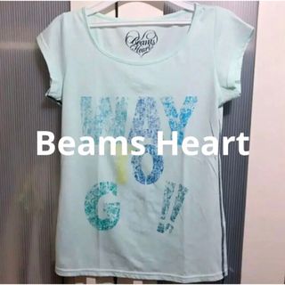 ビームス(BEAMS)のBeams  半袖Tシャツ シャーベットグリーン　フリーサイズ(Tシャツ(半袖/袖なし))