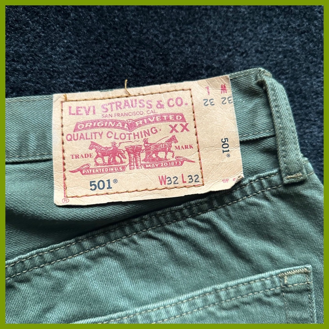 Levi's(リーバイス)のリーバイス デニム カーキ メンズのパンツ(デニム/ジーンズ)の商品写真