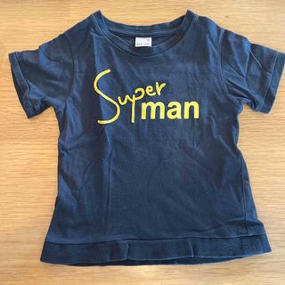 プティマイン(petit main)のTシャツ petit main 100センチ　黒(Tシャツ/カットソー)